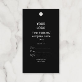 あなたのロゴソーシャルメディアQRコード価格ラベル ギフトタグ