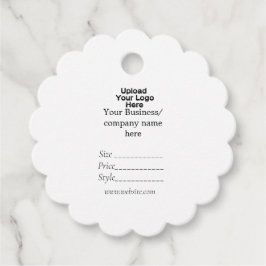 あなたのロゴソーシャルメディアQRコード価格ラベル フェイバータグ