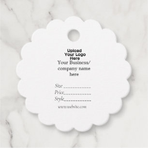 あなたのロゴソーシャルメディアQRコード価格ラベル フェイバータグ