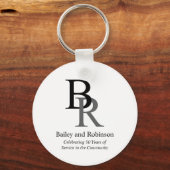 あなたのロゴプロフェッショナルビジネスのプロモーションギフト キーホルダー (正面)