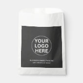 あなたのロゴプロフェッショナルビジネスプロモーショングレー フェイバーバッグ (正面)