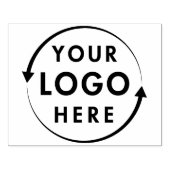 あなたのロゴ大きカスタムいゴム印 ラバースタンプ (インプリント)