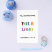 あなたのロゴ文字プロモーションビジネスフライヤーテンプレート チラシ (シングル)