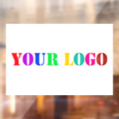 あなたのロゴ販促用ビジネス窓用ステッカー ウィンドウサイン (シート2)