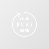 あなたのロゴ | オーダーメイド ビジネス カンパニー ロゴ ウィンドウサイン (シート)