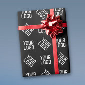 あなたのロゴ | ユニークな交互のロゴまたはデザイン ラッピングペーパー