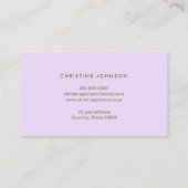 あなたのロゴ | 真珠光沢波デザイン 名刺 (裏面)