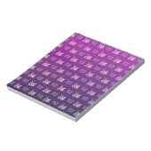 あなたのロゴ | 2つのアップロード画像またはビジネス用ロゴ ノートパッド (回転)