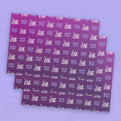 あなたのロゴ | 2つのアップロード画像またはビジネス用ロゴ ラッピングペーパーシート