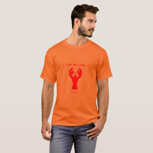 あなたのロブスター、buckoをきれいにして下さい tシャツ