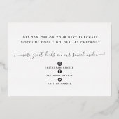 あなたのロモダンゴありが実在ありがとう 箔シーズンカード (裏面)