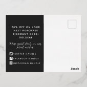 あなたのロモダンゴありが実在ありがとう 箔シーズンポストカード (裏面)