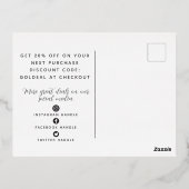 あなたのロモダンゴありが実在ありがとう 箔シーズンポストカード (裏面)