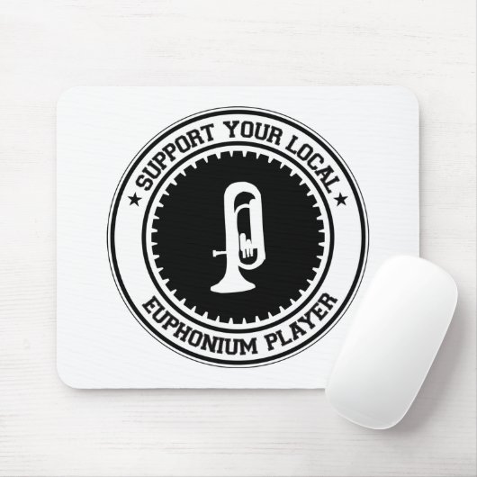 あなたのローカルユーフォニアムプレーヤーを支えて下さい マウスパッド (マウス)