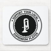 あなたのローカルユーフォニアムプレーヤーを支えて下さい マウスパッド (正面)
