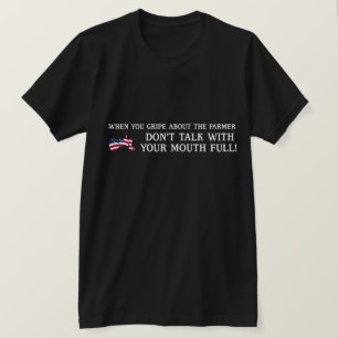 あなたのローカル農家を支えて下さい Tシャツ
