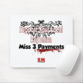 あなたのローカルrepomanのマウスパッドを支えて下さい マウスパッド (マウス)