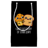 あなたのローフ食べ物のエムフを得ることができないプンダークBG スモールペーパーバッグ (正面)