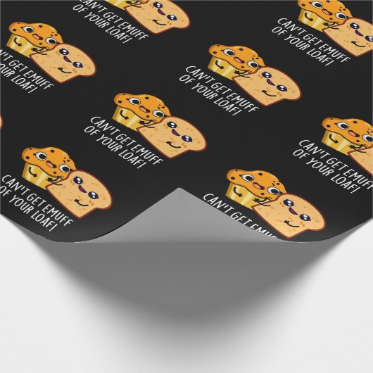 あなたのローフ食べ物のエムフを得ることができないプンダークBG ラッピングペーパー (角)