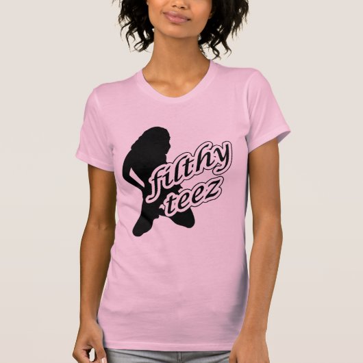 あなたのワイシャツを挙げて下さい Tシャツ (正面)