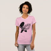 あなたのワイシャツを挙げて下さい Tシャツ (正面フル)