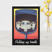 あなたのワイングラスの考えることのQuantumの子供 カード (黄色い花)