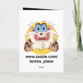 あなたのワッフルに私を連れて行って下さい! カード (裏面)