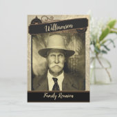 あなたのヴィンテージの写真の家族会の収集 招待状 (スタンド正面)