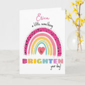 あなたの一日のカードを明るくする小さなもの カード (黄色い花)