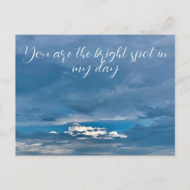 あなたの一日を輝かせる人 ポストカード