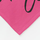 あなたの一流に繰り返すことのカスタムな色のフリースブランケット フリースブランケット (角)