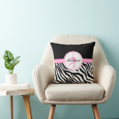 あなたの一流のシマウマのプリントのフィギュアスケートを飾って下さい クッション (椅子)