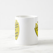 あなたの一流のマグ、起源および意味: アリシア コーヒーマグカップ (中央)