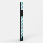 あなたの一流の水のシェブロンのヴィンテージの孔雀 Case-Mate iPhoneケース (裏面/右)