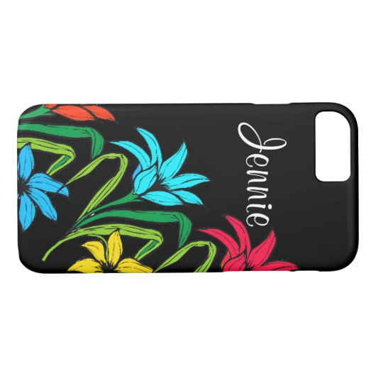 あなたの一流の花柄Iの電話6電話箱を加えて下さい Case-Mate iPhoneケース (裏面(横))