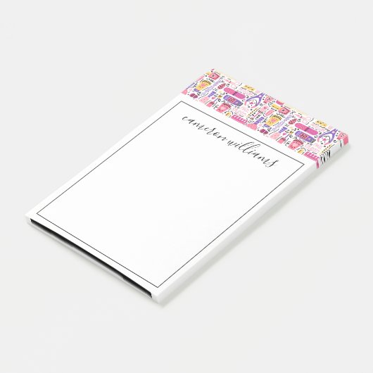 あなたの一流の|かわいい落書きのマニキュアパターンを加えて下さい ポストイット (アングル)