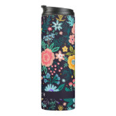 あなたの一流の|かわいくカラフルな花パターンを加えて下さい タンブラー (回転右)