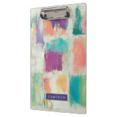 あなたの一流の|のアイスキャンデーIIの石の抽象的なプリントを加えて下さい クリップボード (左)