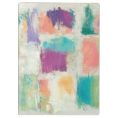 あなたの一流の|のアイスキャンデーIIの石の抽象的なプリントを加えて下さい クリップボード (裏面)