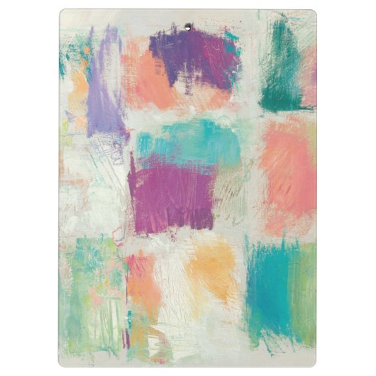 あなたの一流の|のアイスキャンデーIIの石の抽象的なプリントを加えて下さい クリップボード (裏面)