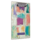 あなたの一流の|のアイスキャンデーIIの石の抽象的なプリントを加えて下さい クリップボード (右)