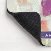 あなたの一流の|のアイスキャンデーIIの石の抽象的なプリントを加えて下さい マウスパッド (コーナー)