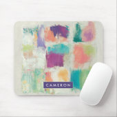 あなたの一流の|のアイスキャンデーIIの石の抽象的なプリントを加えて下さい マウスパッド (マウス)