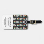 あなたの一流の|のスイカの怠惰パターンを加えて下さい ラゲッジタグ (正面横)