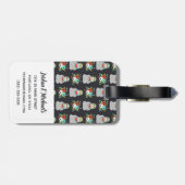 あなたの一流の|のスイカの怠惰パターンを加えて下さい ラゲッジタグ (裏面横)