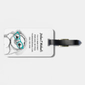 あなたの一流の|のヒップスターの怠惰を加えて下さい ラゲッジタグ (裏面横)