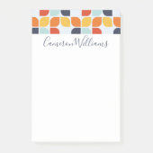 あなたの一流の|のヴィンテージ幾何学的なパターンを加えて下さい ポストイット (正面)