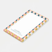 あなたの一流の|の世紀半ばのモダンな葉パターンを加えて下さい ポストイット (アングル)