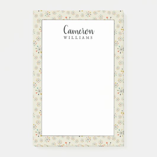 あなたの一流の|の世紀半ばの原子刺激を受けた加えて下さい ポストイット (正面)