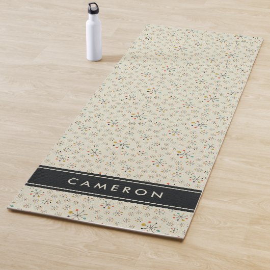 あなたの一流の|の世紀半ばの原子刺激を受けた加えて下さい ヨガマット (インサイチュ)